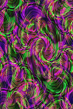 不规则几何印花华亿平台图片