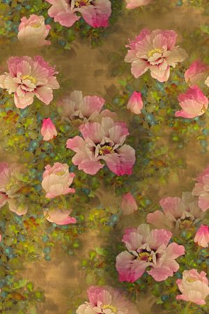 花瓣印花华亿平台图片