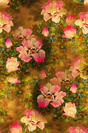 花瓣印花华亿平台图片