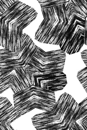 线条印花华亿平台图片