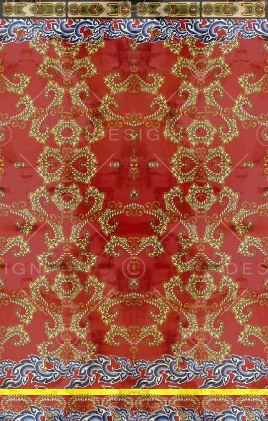 民族风印花华亿平台图片