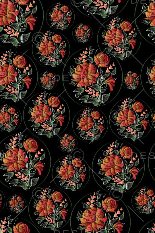 波西米亚印花华亿平台图片