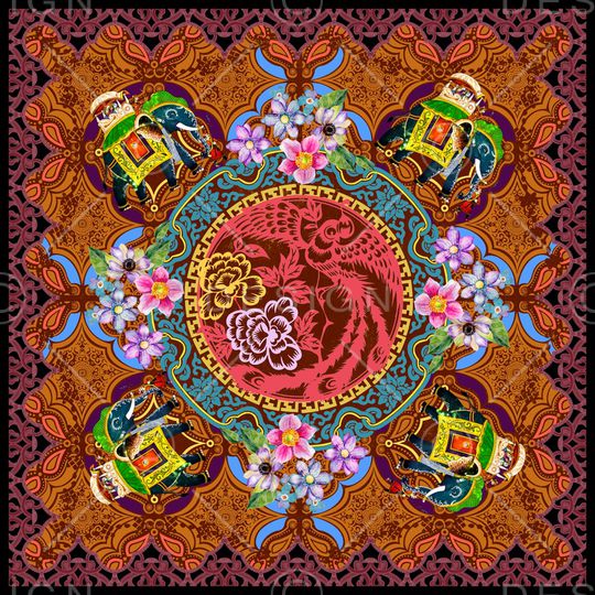 时尚印花华亿平台图片