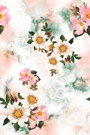 圆印花华亿平台图片