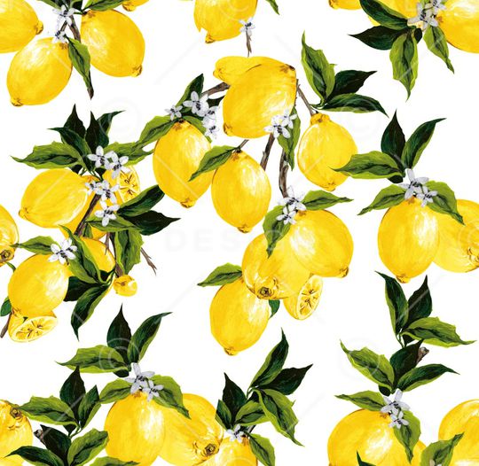 树叶印花华亿平台图片