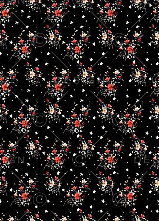 小碎花印花华亿平台图片