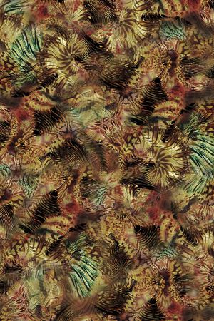 抽象印花华亿平台图片