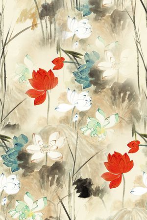 花瓣印花华亿平台图片