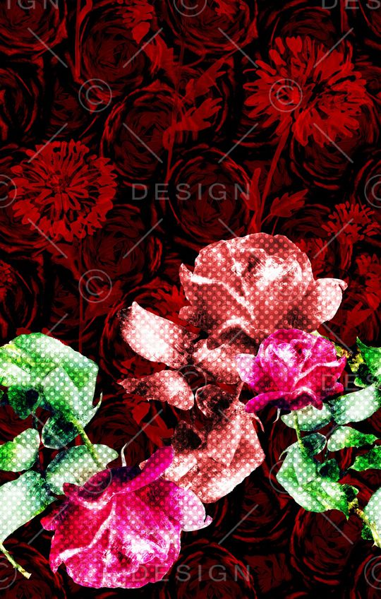 波点印花华亿平台图片