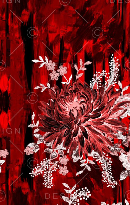 花朵印花华亿平台图片