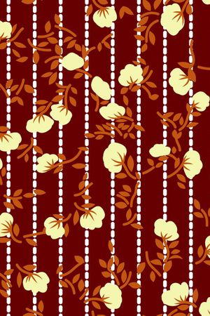 传统几何小碎花印花华亿平台图片