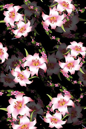 乱花印花华亿平台图片