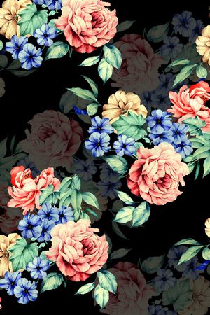 乱花印花华亿平台图片