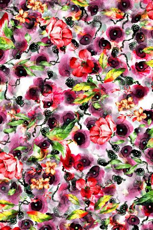 小碎花印花华亿平台图片