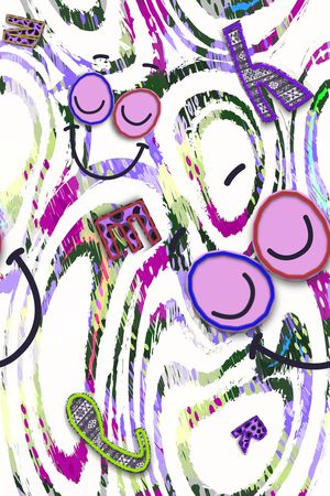 几何印花华亿平台图片