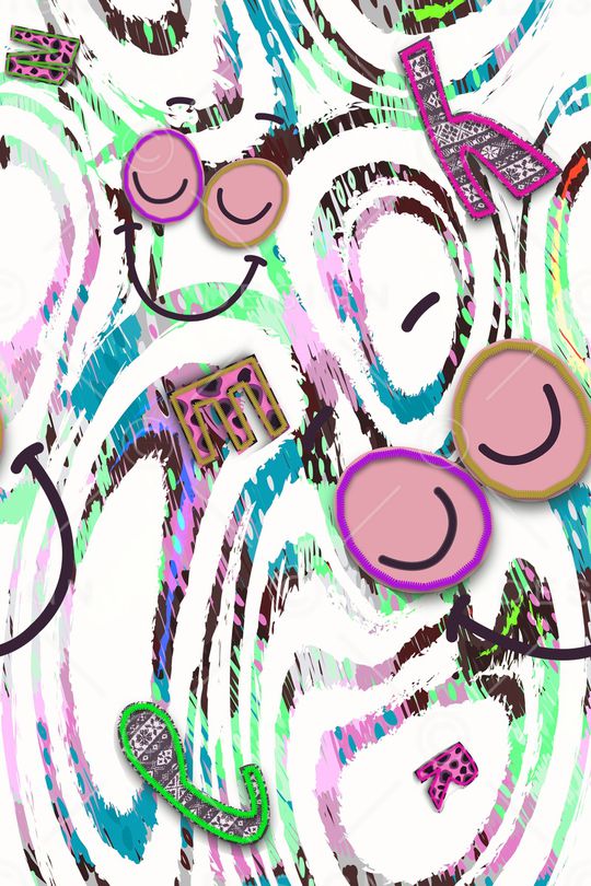 几何印花华亿平台图片