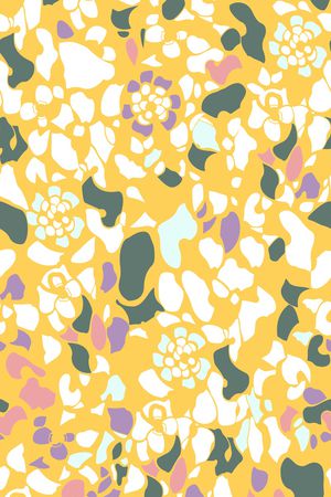 传统民族风几何花卉印花华亿平台图片