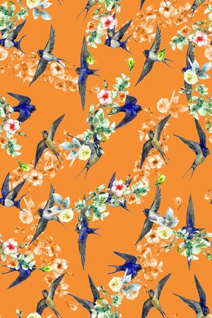 潮流大气印花华亿平台图片