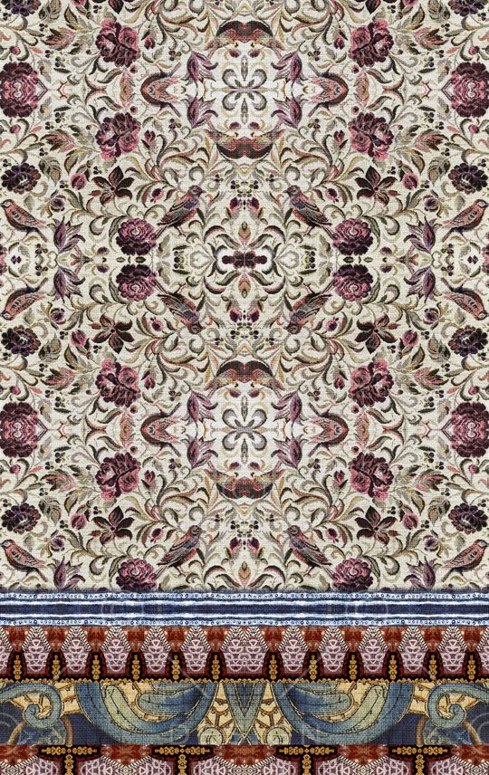 波西米亚印花华亿平台图片