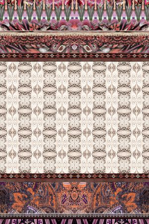 波西米亚印花华亿平台图片