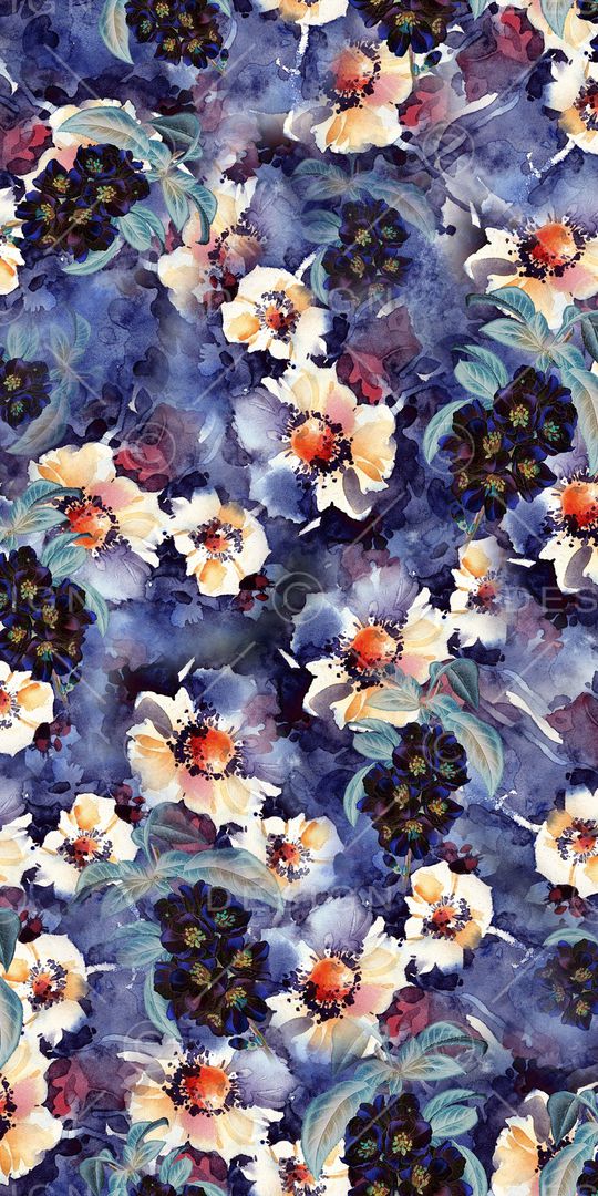 花朵印花华亿平台图片