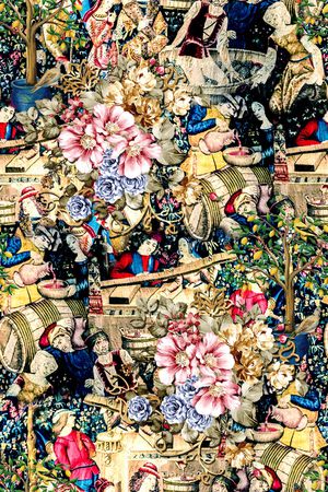 民族风印花华亿平台图片