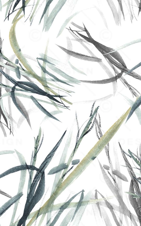 水墨印花华亿平台图片