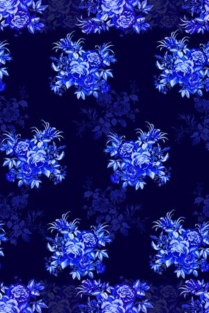 中国风印花华亿平台图片