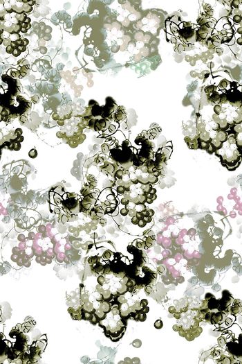 手绘花印花华亿平台图片