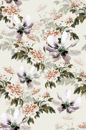 乱花印花华亿平台图片