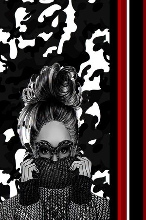 卡通迷彩印花华亿平台图片