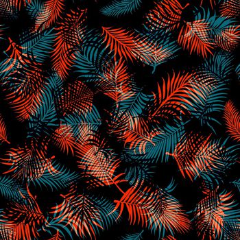 棕榈叶印花华亿平台图片