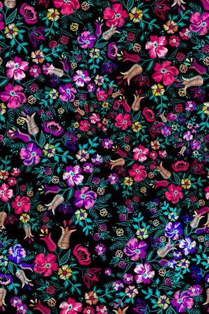 中国风印花华亿平台图片