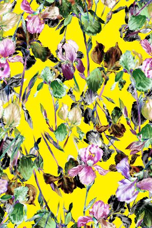 植物印花华亿平台图片