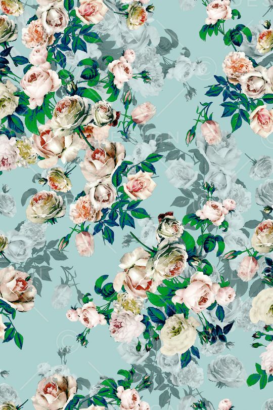 小花枝印花华亿平台图片