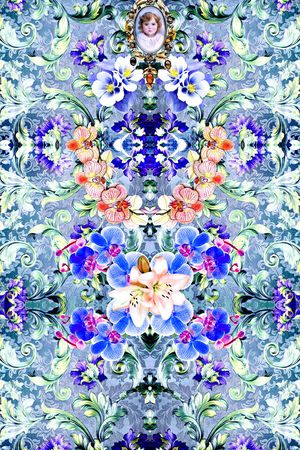 时尚印花华亿平台图片