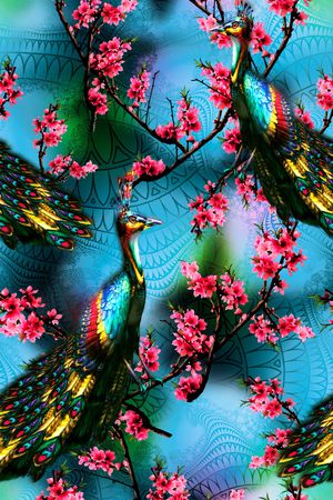 休闲印花华亿平台图片