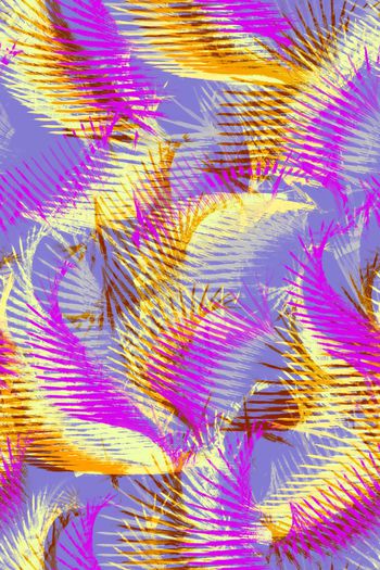 840359-抽象热带阔叶