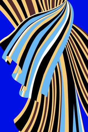 几何印花华亿平台图片