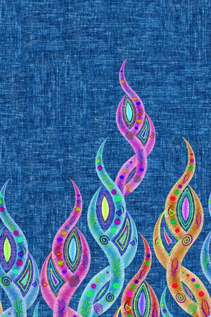 抽象印花华亿平台图片