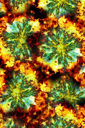 抽象印花华亿平台图片