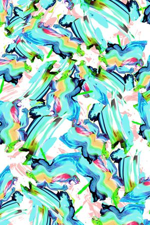 抽象印花华亿平台图片