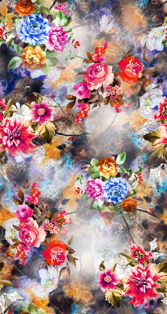 菊花印花华亿平台图片