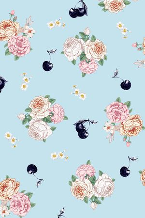 花朵印花华亿平台图片