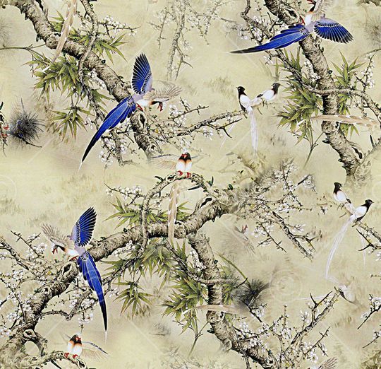 鸟印花华亿平台图片