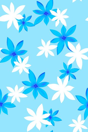 841119-小花——蓝