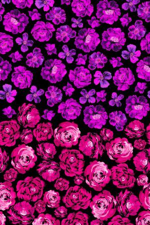 小碎花印花华亿平台图片