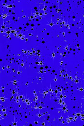 841137-星星——蓝、