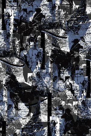 抽象纹理印花华亿平台图片