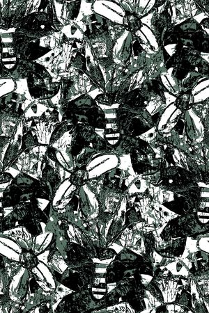 抽象纹理印花华亿平台图片